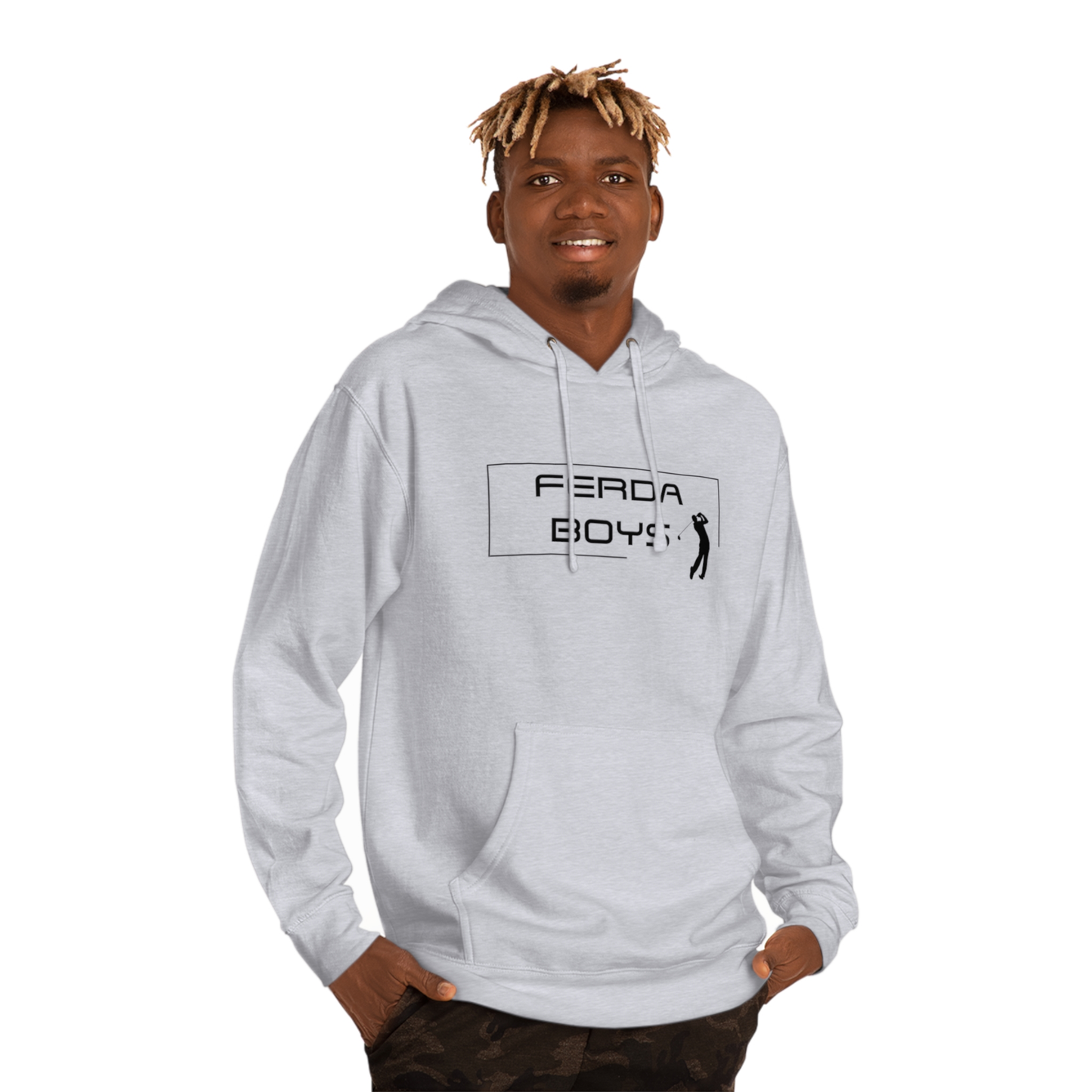 Ferda Boys Hoodie Gray Heather