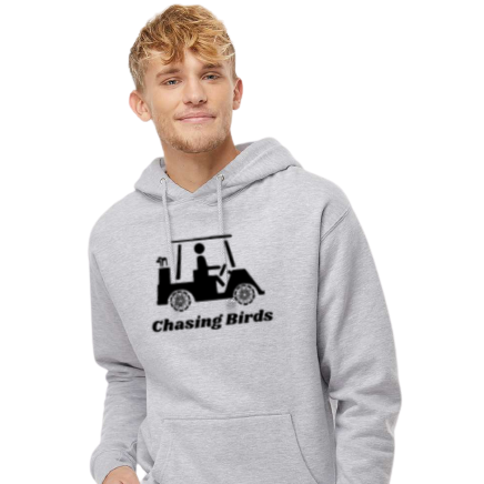 Chasing Birds Hoodie Gray Heather